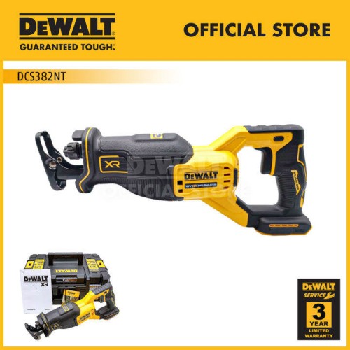 Piła szablasta DeWalt DCS382NT 18V XR bezszczotkowa w TSTAK (body)