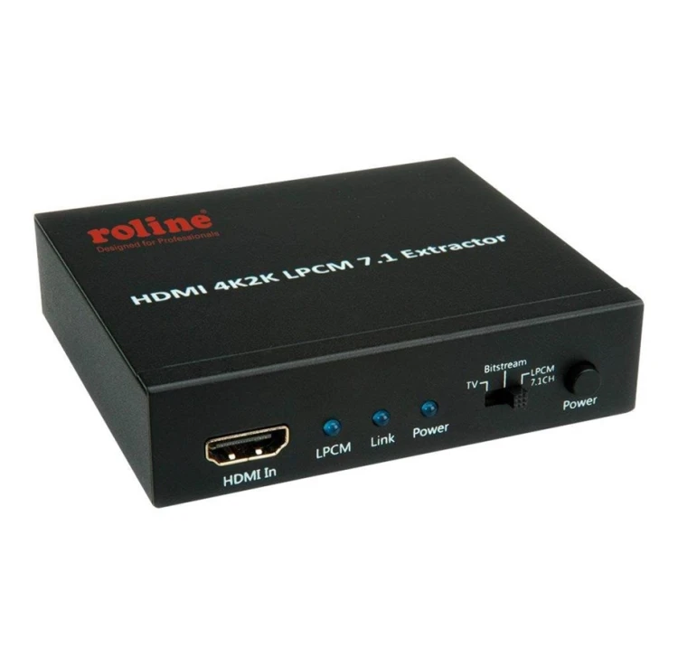 Przedłużacz HDMI po IP ROLINE 14.01.3642 4K30 do 120 m po Cat5e/6 z IR