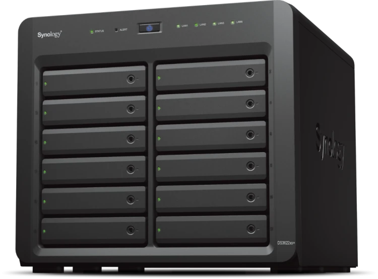 Serwer NAS Synology DiskStation DS3622xs+ 12 zatok Xeon D 16 GB ECC 2× 10GbE