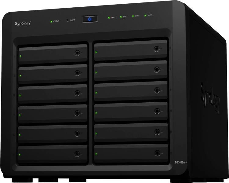 Serwer NAS Synology DiskStation DS3622xs+ 12 zatok Xeon D 16 GB ECC 2× 10GbE