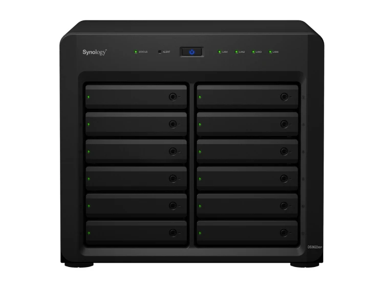 Serwer NAS Synology DiskStation DS3622xs+ 12 zatok Xeon D 16 GB ECC 2× 10GbE