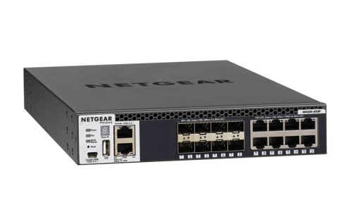 Switch zarządzalny L3 NETGEAR XSM4316S M4300-8X8F 8× 10GbE RJ-45 + 8× SFP+ 1U