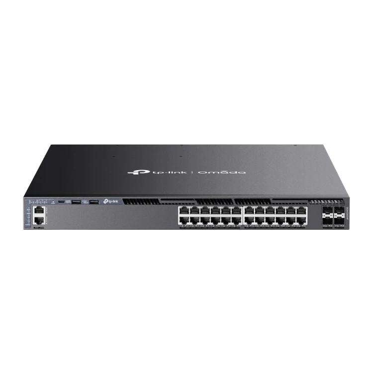 Switch zarządzalny L3 TP-Link Omada SG6428XHP 24× GbE PoE+ 720 W + 4× SFP+ 10G
