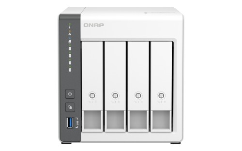 Serwer NAS QNAP TS-433-4G 4 zatoki ARM Cortex-A55 2,0 GHz 4 GB 2,5GbE