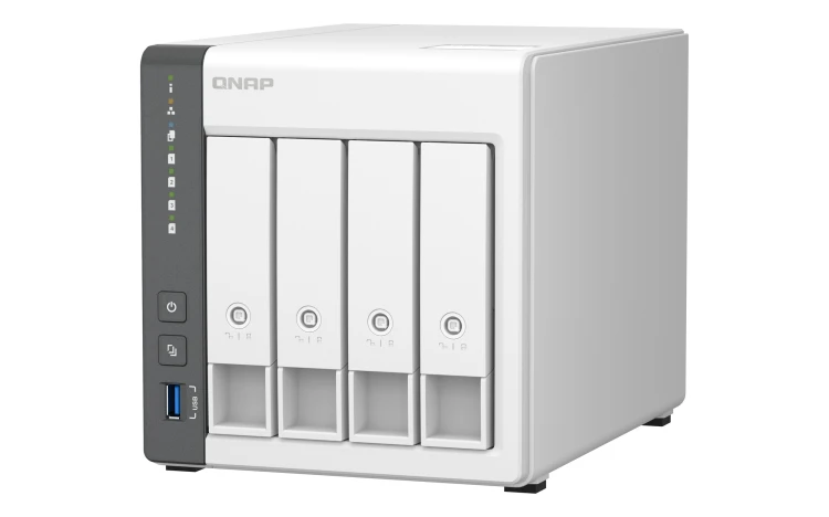 Serwer NAS QNAP TS-433-4G 4 zatoki ARM Cortex-A55 2,0 GHz 4 GB 2,5GbE