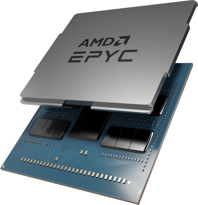 Procesor AMD EPYC 9274F SP5 24 rdzeni 4,05–4,3 GHz 256 MB L3 320 W tray