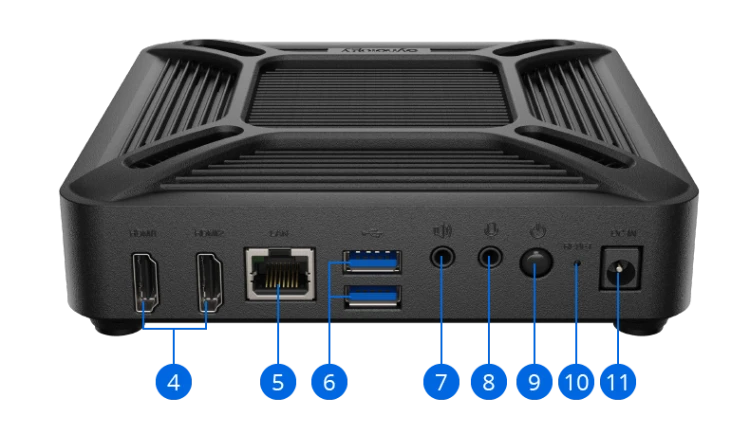 Stacja podglądu monitoringu Synology VisualStation VS600HD 4K 2× HDMI