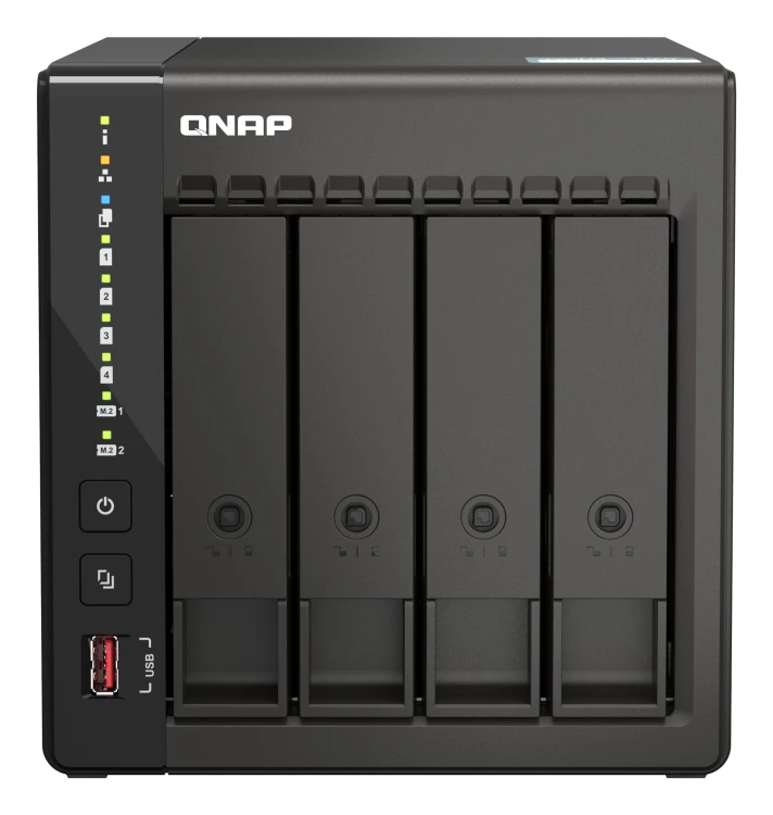 Serwer NAS QNAP TS-453E-8G 4 zatoki Intel Celeron J6412 8 GB 2,5GbE