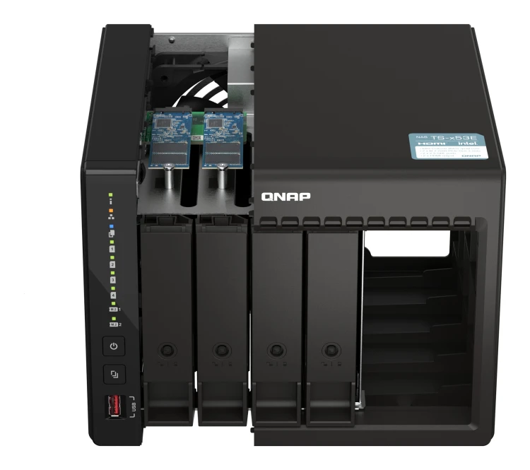 Serwer NAS QNAP TS-453E-8G 4 zatoki Intel Celeron J6412 8 GB 2,5GbE