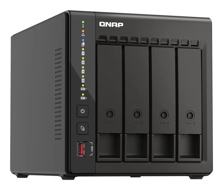 Serwer NAS QNAP TS-453E-8G 4 zatoki Intel Celeron J6412 8 GB 2,5GbE