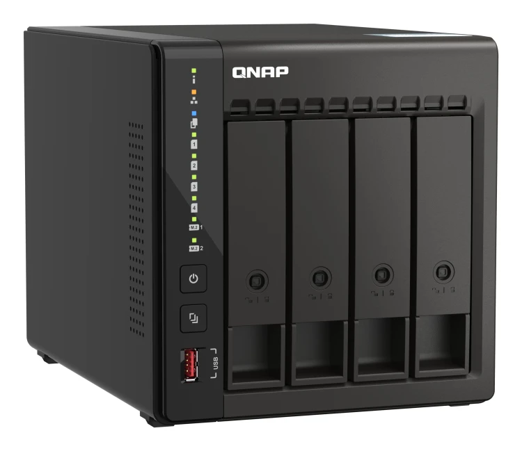 Serwer NAS QNAP TS-453E-8G 4 zatoki Intel Celeron J6412 8 GB 2,5GbE