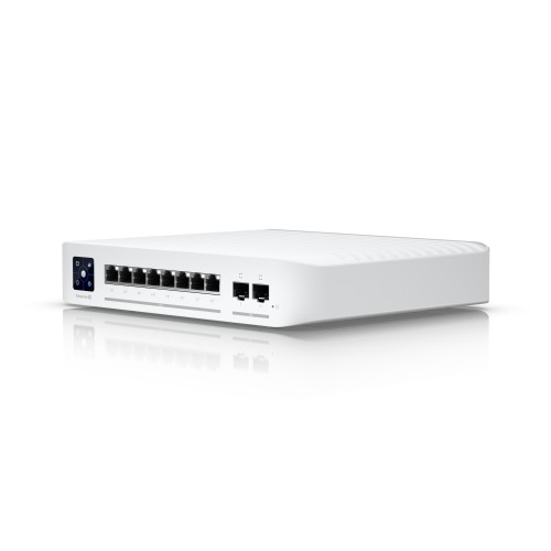 Switch Ubiquiti UniFi USW-Enterprise-8-PoE 8× 2,5GbE PoE+ 120 W + 2× SFP+ L3