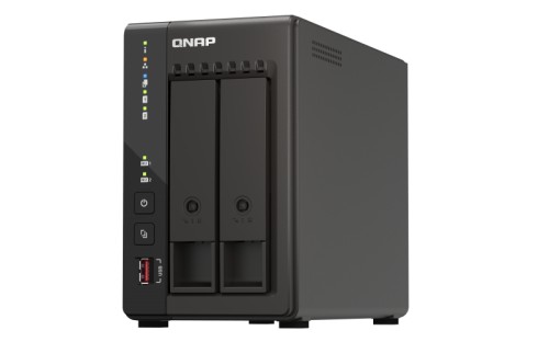 Serwer NAS QNAP TS-253E-8G 2 zatoki Intel Celeron J6412 8 GB 2,5GbE