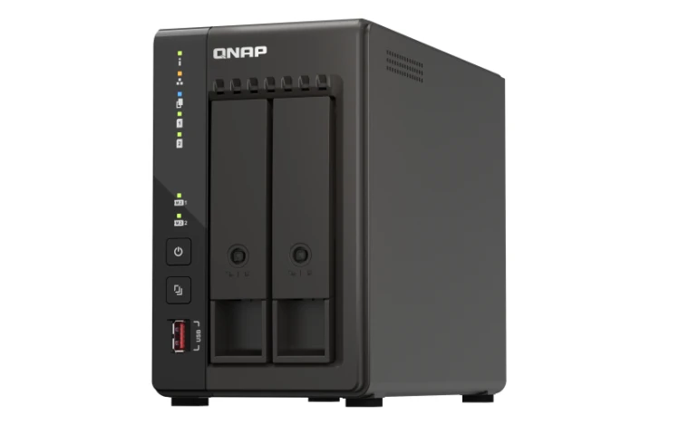 Serwer NAS QNAP TS-253E-8G 2 zatoki Intel Celeron J6412 8 GB 2,5GbE