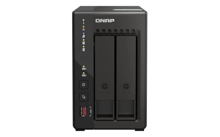 Serwer NAS QNAP TS-253E-8G 2 zatoki Intel Celeron J6412 8 GB 2,5GbE