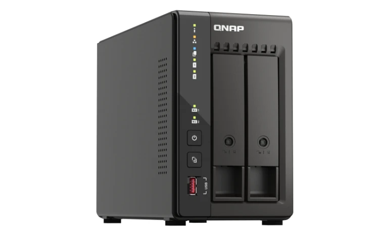 Serwer NAS QNAP TS-253E-8G 2 zatoki Intel Celeron J6412 8 GB 2,5GbE