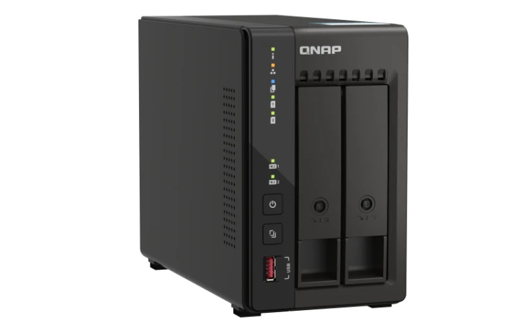 Serwer NAS QNAP TS-253E-8G 2 zatoki Intel Celeron J6412 8 GB 2,5GbE