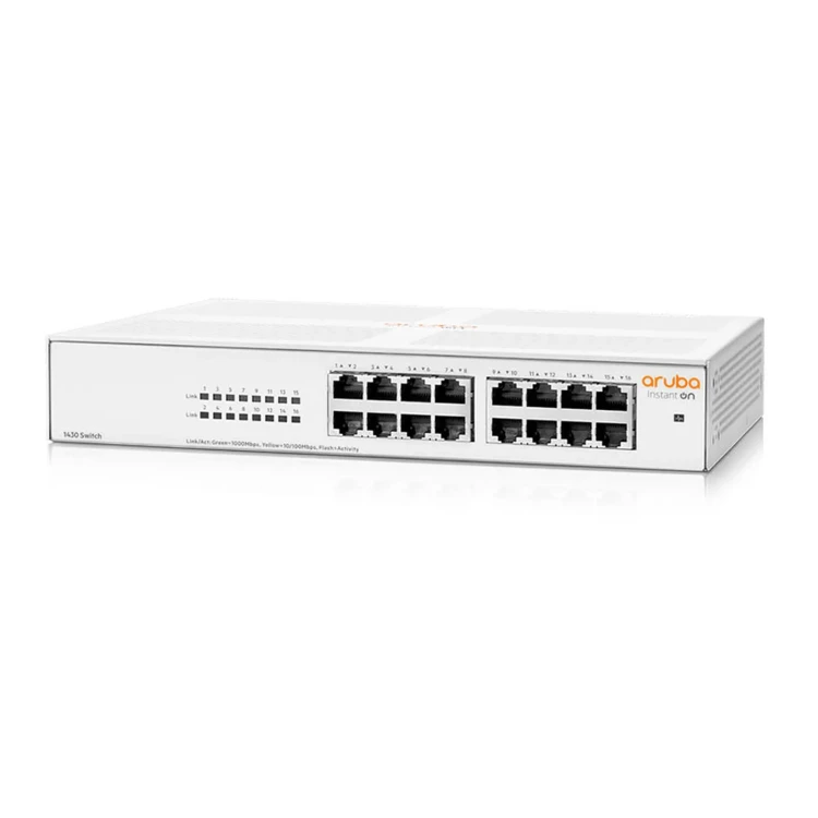 Switch HPE Networking Instant On 1430 16G PoE Class 4 124 W niezarządzalny R8R48A