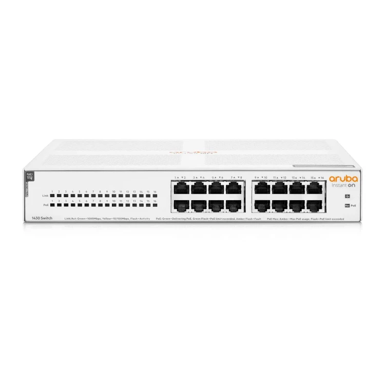 Switch HPE Networking Instant On 1430 16G PoE Class 4 124 W niezarządzalny R8R48A