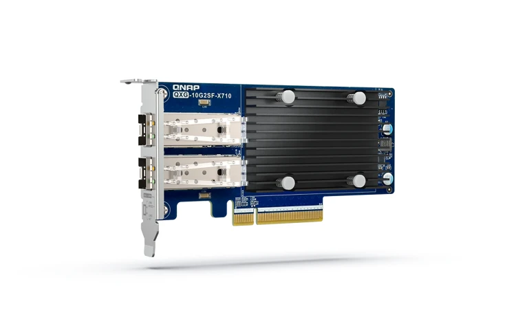 Karta sieciowa QNAP QXG-10G2SF-X710 2× 10GbE SFP+ PCIe 3.0 x8 Intel X710