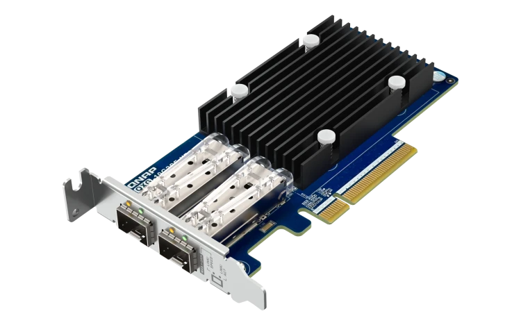 Karta sieciowa QNAP QXG-10G2SF-X710 2× 10GbE SFP+ PCIe 3.0 x8 Intel X710