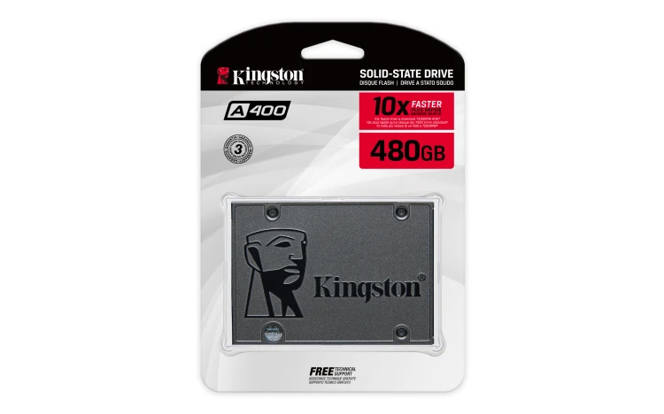 Kingston Technology A400 480 GB 2.5" SATA III TLC