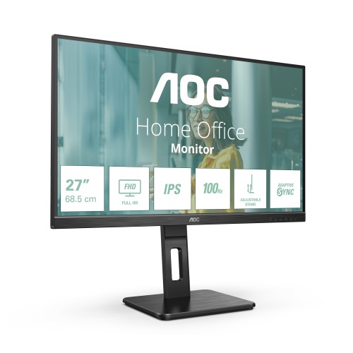 AOC P2 27P2Q monitor komputerowy 68,6 cm (27") 1920 x 1080 px Full HD LED Czarny