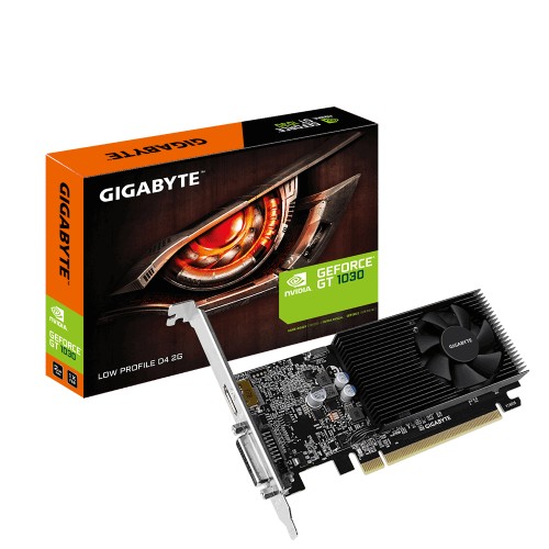 GIGABYTE GV-N1030D4-2GL karta graficzna NVIDIA GeForce GT 1030 2 GB GDDR4