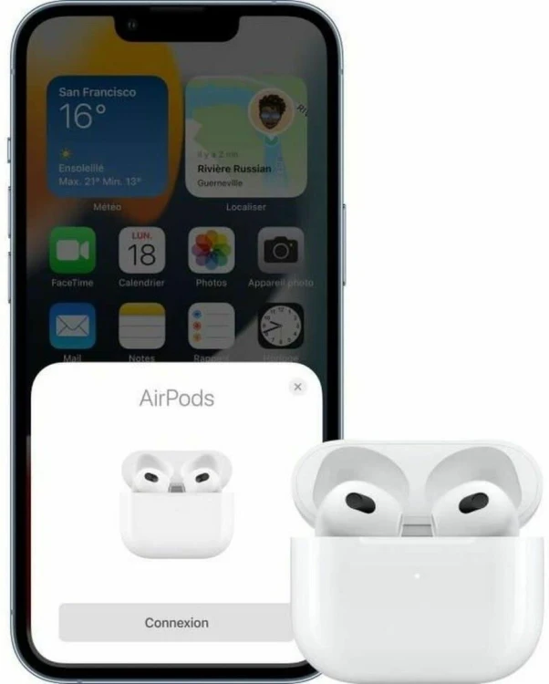 Apple AirPods + AirPod Case 3 - 3rd Generation