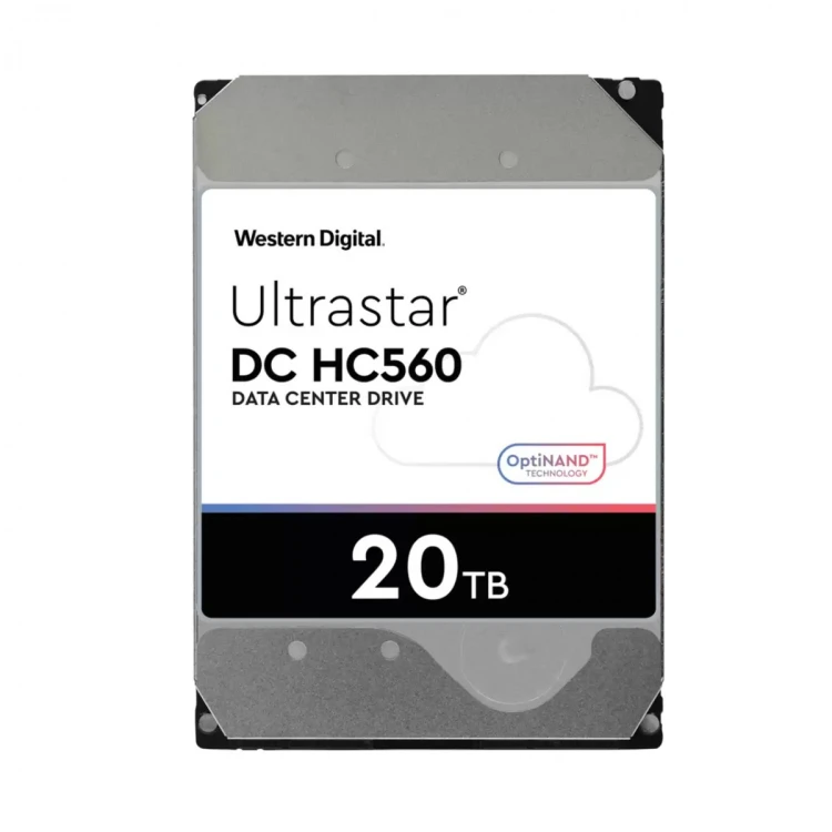 20TB WD Ultrastar DH HC560 7200RPM 512MB Ent.