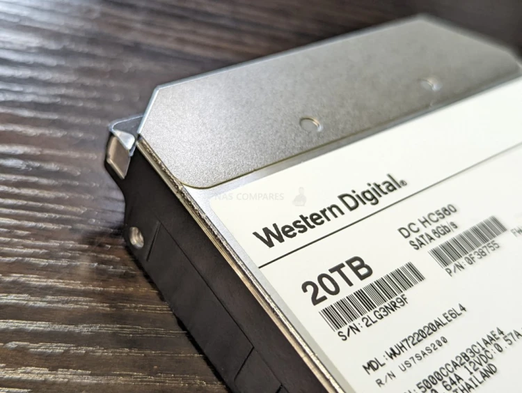 20TB WD Ultrastar DH HC560 7200RPM 512MB Ent.