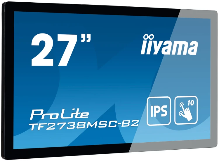 iiyama ProLite TF2738MSC-B2 monitor komputerowy 68,6 cm (27") 1920 x 1080 px Full HD LED Ekran dotyk
