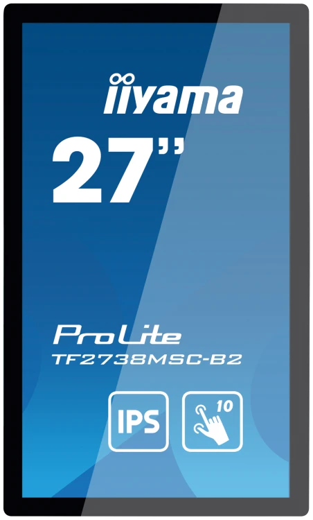 iiyama ProLite TF2738MSC-B2 monitor komputerowy 68,6 cm (27") 1920 x 1080 px Full HD LED Ekran dotyk