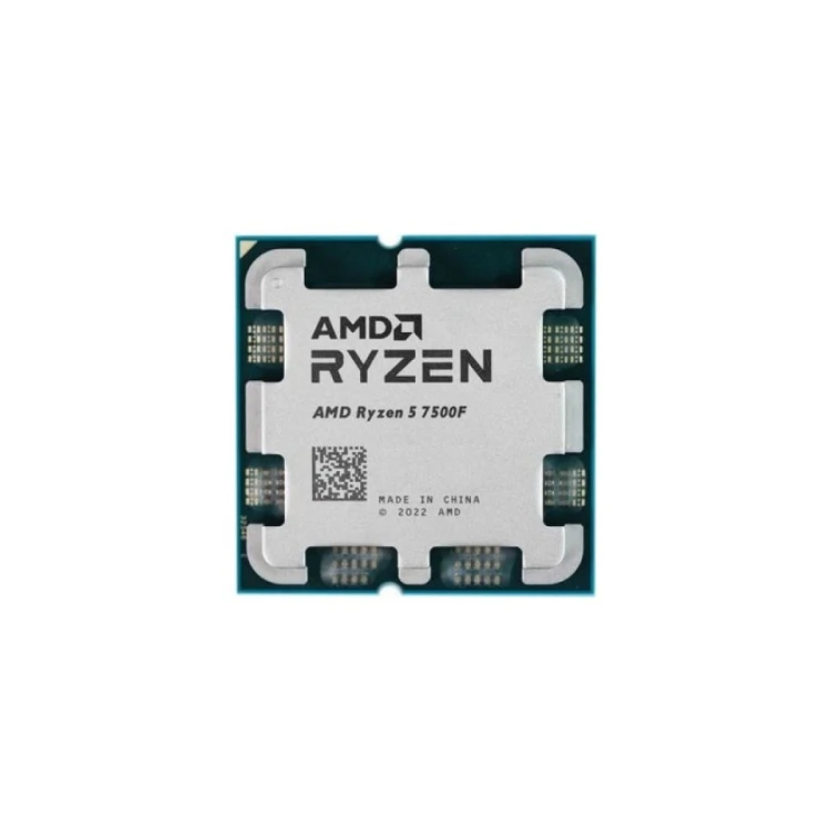 AMD AM5 Ryzen 7500F Tray 3,7GHz 6x Core 65W Boost 5 GHz 32MB Cache