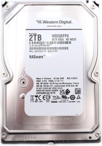 2TB WD20EFPX Red Plus NAS 5400RPM