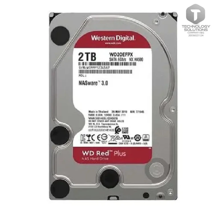 2TB WD20EFPX Red Plus NAS 5400RPM