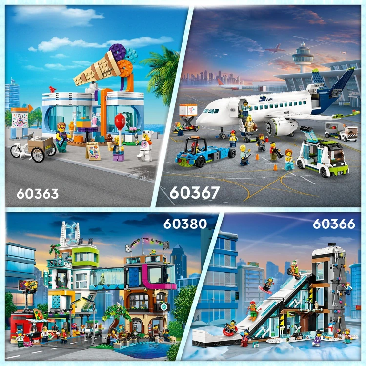 LEGO City Passagierflugzeug 60367