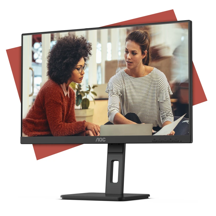 AOC E3 24E3QAF monitor komputerowy 60,5 cm (23.8") 1920 x 1080 px Full HD LCD Czarny