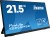 iiyama ProLite T2255MSC-B1 monitor komputerowy 54,6 cm (21.5") 1920 x 1080 px Full HD LCD Ekran doty