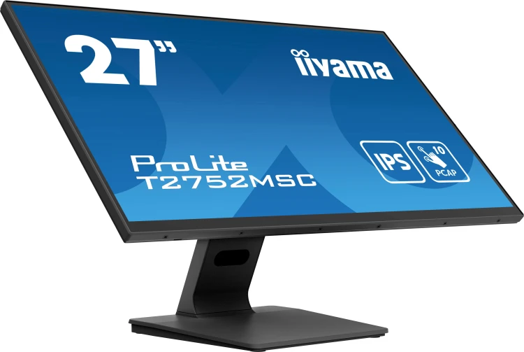 iiyama ProLite T2752MSC-B1 monitor komputerowy 68,6 cm (27") 1920 x 1080 px Full HD LED Ekran dotyko