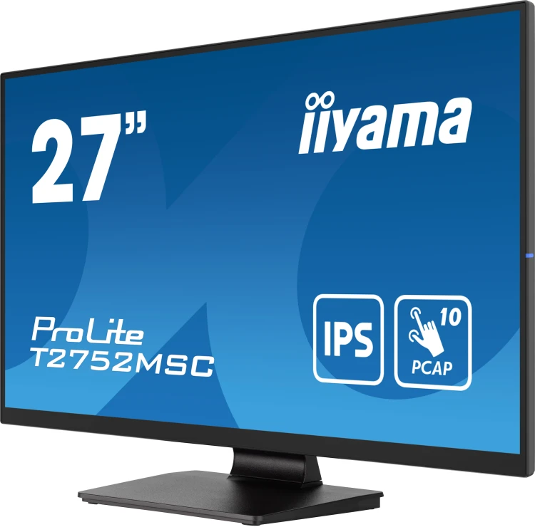 iiyama ProLite T2752MSC-B1 monitor komputerowy 68,6 cm (27") 1920 x 1080 px Full HD LED Ekran dotyko
