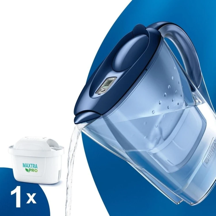 BRITA Tischwasserfilter Marella *blau* inkl. 1 Filter