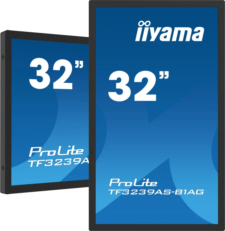 iiyama TF3239AS-B1AG monitor komputerowy 80 cm (31.5") 1920 x 1080 px Full HD LED Ekran dotykowy Cza