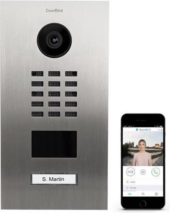 DoorBird D2101V IP Video Türstation V2A Edelstahl