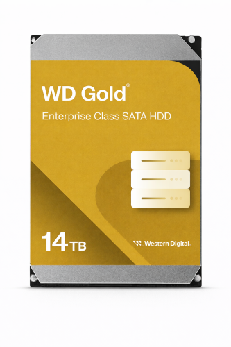 14TB WD Gold 6Gb/s 8,89cm 3,5Zoll 512MB cache 7200rpm internal RoHS compliant Enterprise HDD Bulk