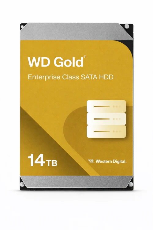 14TB WD Gold 6Gb/s 8,89cm 3,5Zoll 512MB cache 7200rpm internal RoHS compliant Enterprise HDD Bulk