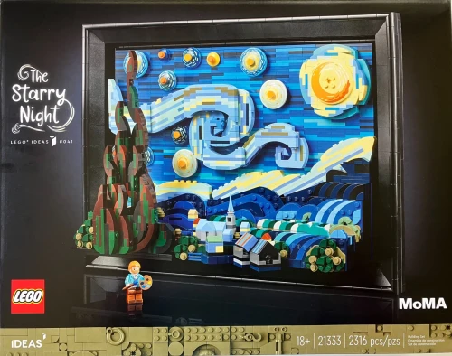 LEGO Ideas - Vincent van Gogh - Sternennacht