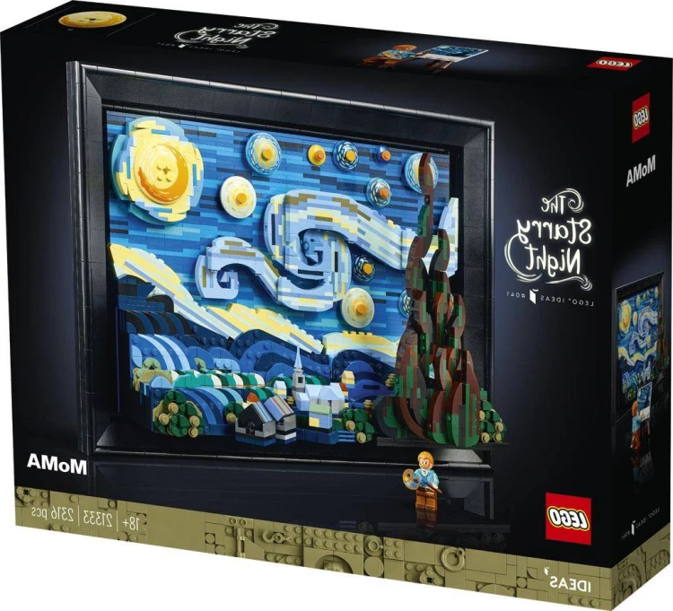 LEGO Ideas - Vincent van Gogh - Sternennacht
