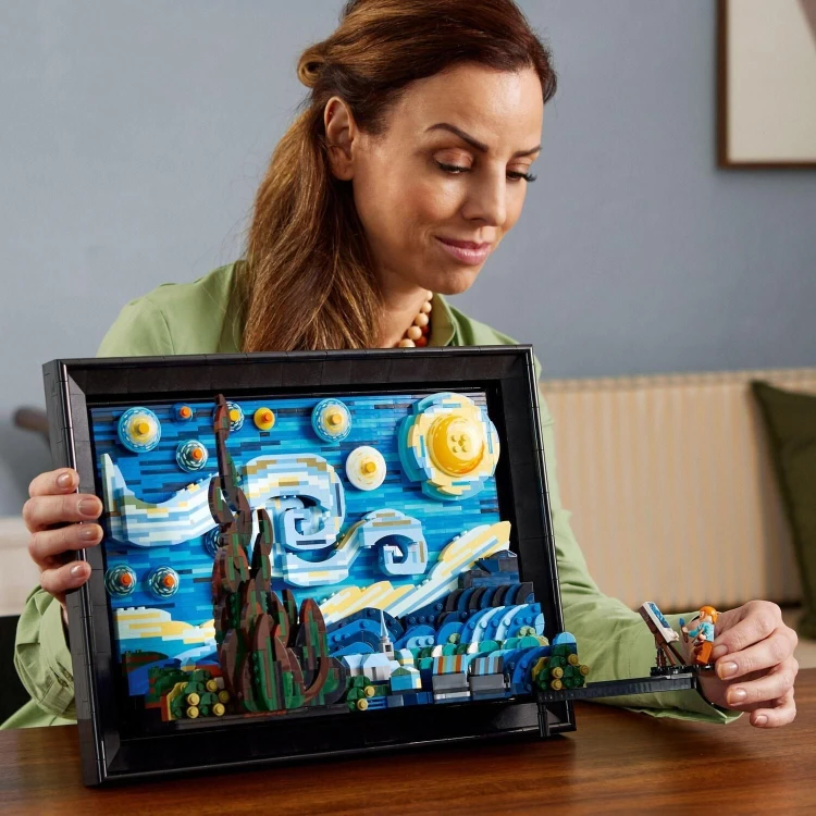 LEGO Ideas - Vincent van Gogh - Sternennacht