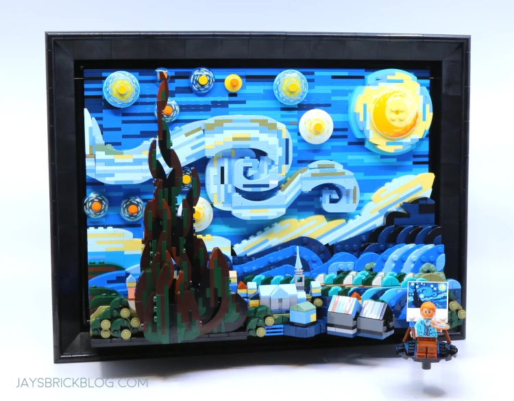 LEGO Ideas - Vincent van Gogh - Sternennacht